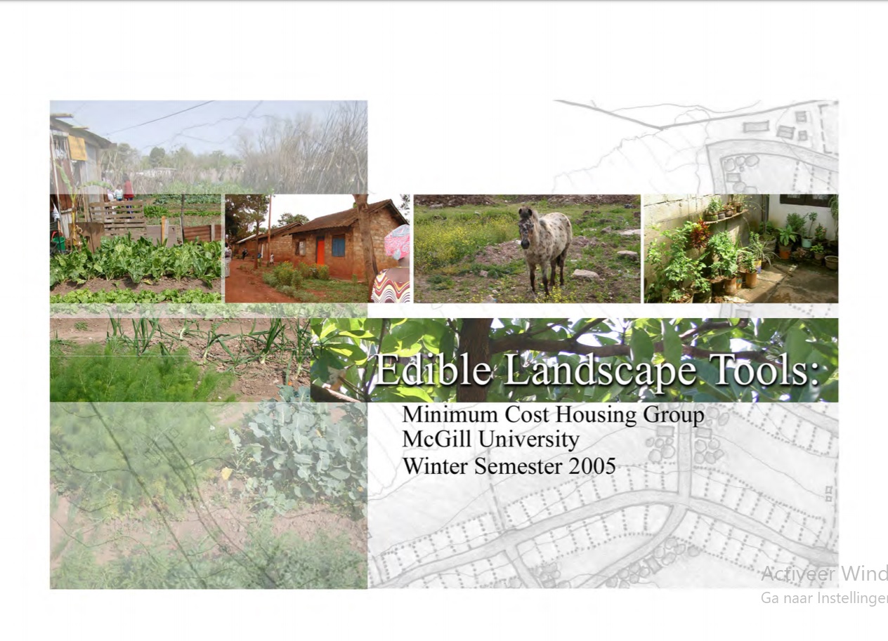 Edible Landscape Tools