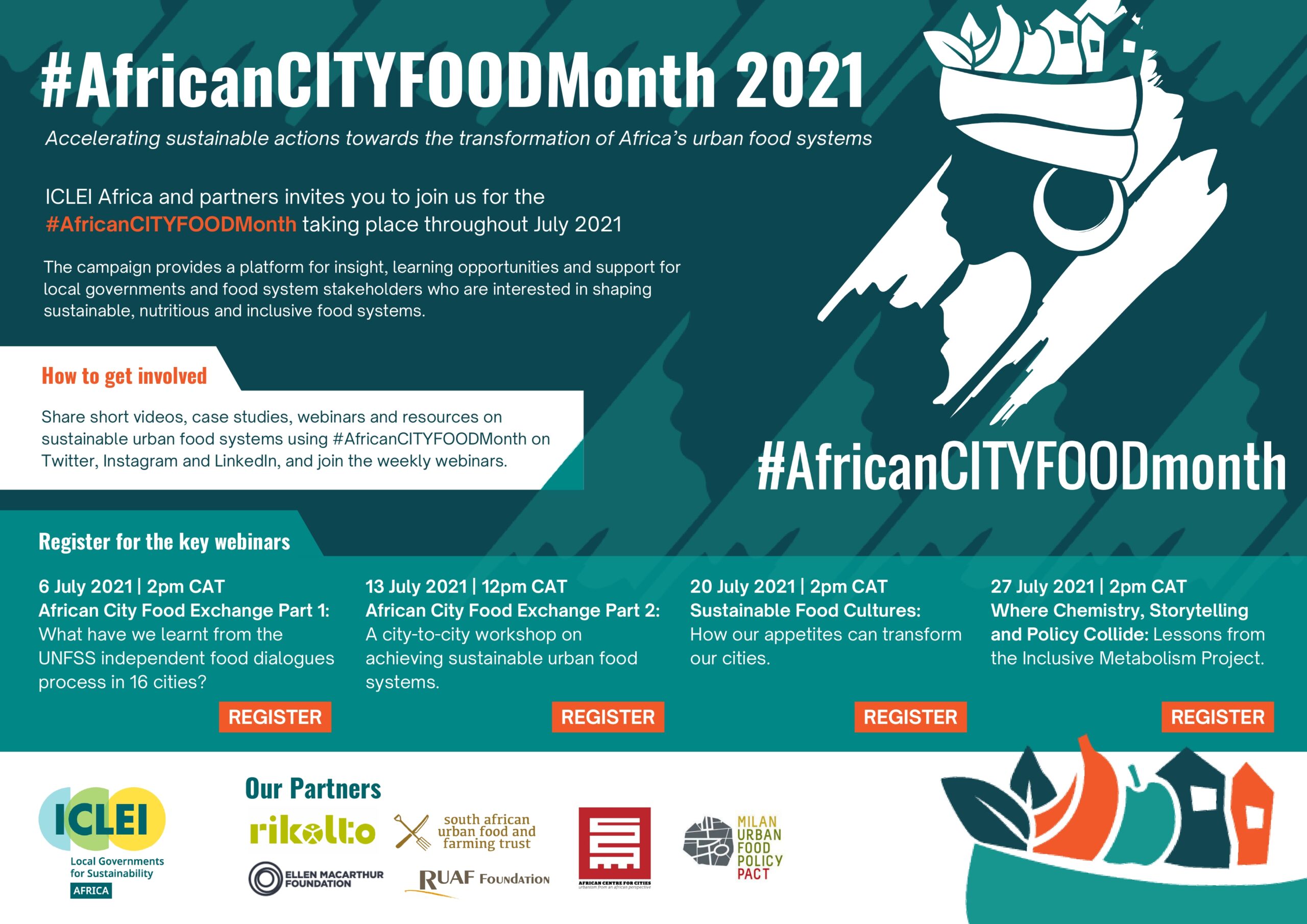 #AfricanCITYFOODmonth 2021: Join us!
