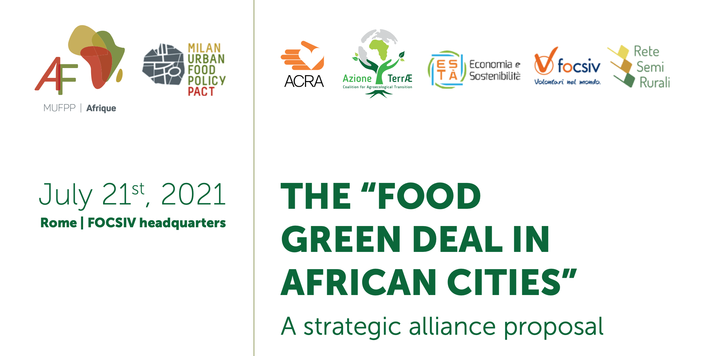 RUAF presents the Milan Urban Food Policy Pact Monitoring Framework Handbook and Resource Pack at “The Food Green Deal in African cities” event
