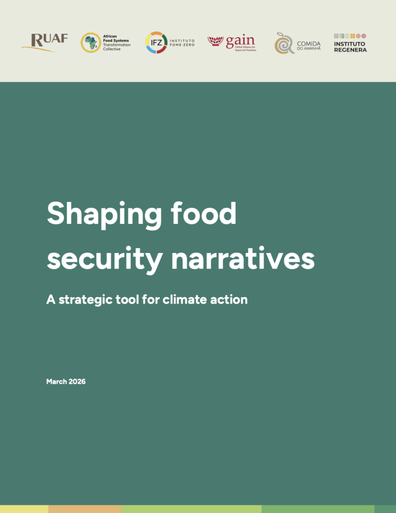 Shaping food security narratives: A strategic tool for climate action